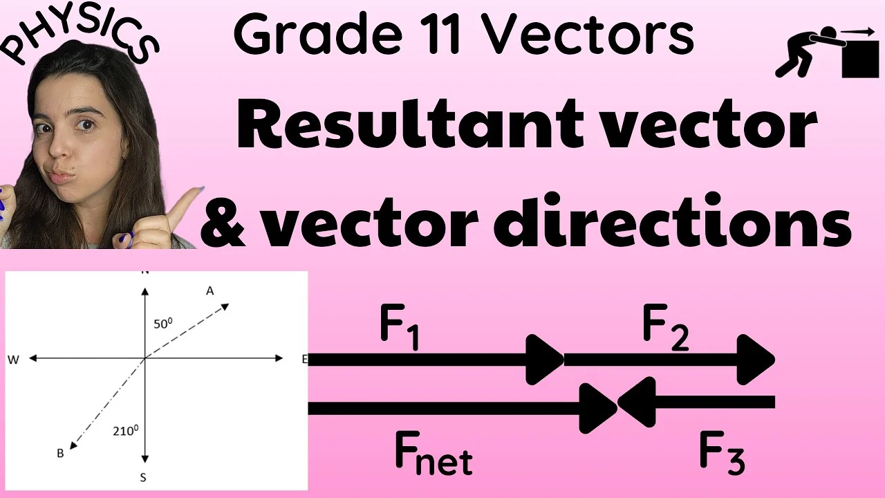 Understanding Resultant Vectors and Vector Directions in Grade 11 Physics