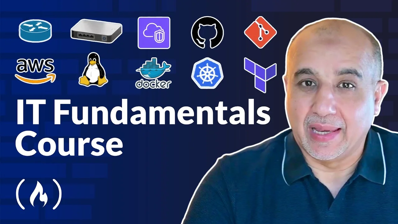 IT Fundamentals: Hardware, Networking, Cloud, Security, and Databases from a 13-Hour Course