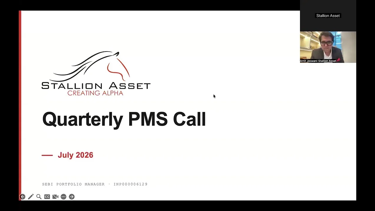 Stallion Asset PMS Conference Call – July 2026: AI Capex, Portfolio Strategy & Market Outlook