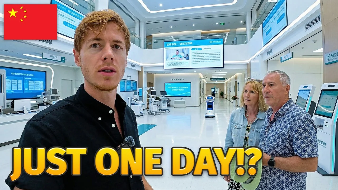 My Parents Came to Use the Hospital in China! (UK Don't Have This)