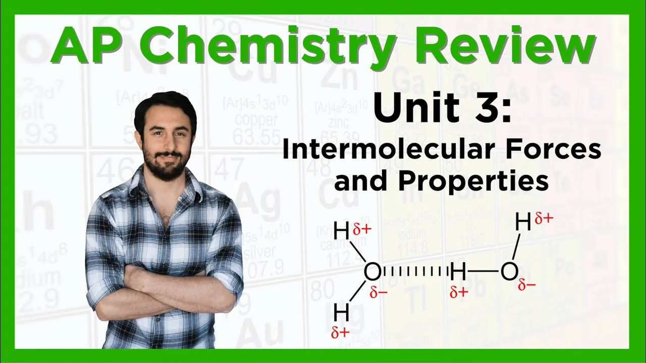 AP Chemistry Unit 3: Intermolecular Forces, Phases of Matter, and Ideal Gases