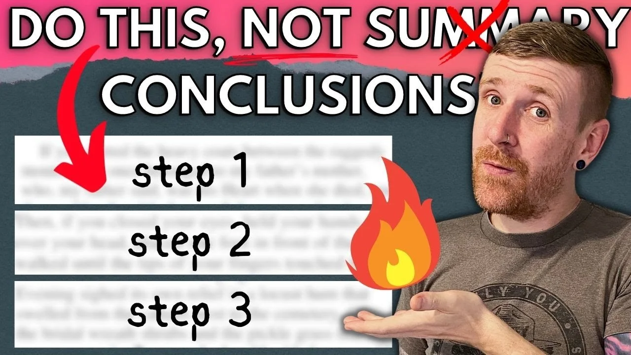 How to Write a Sophisticated Conclusion for Literary Analysis