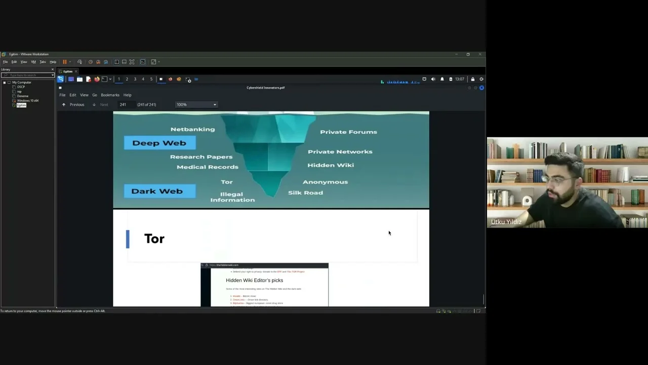 OSINT Canlı Ders #9: Dark Web'in Tarihi, Kullanımı ve Riskleri