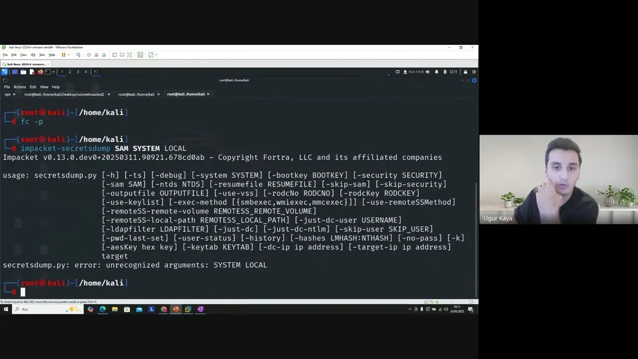 Sızma Testi: SB Paylaşımlarından Domain Admin'e Yanal Hareket ve Kimlik Bilgisi Sömürüsü