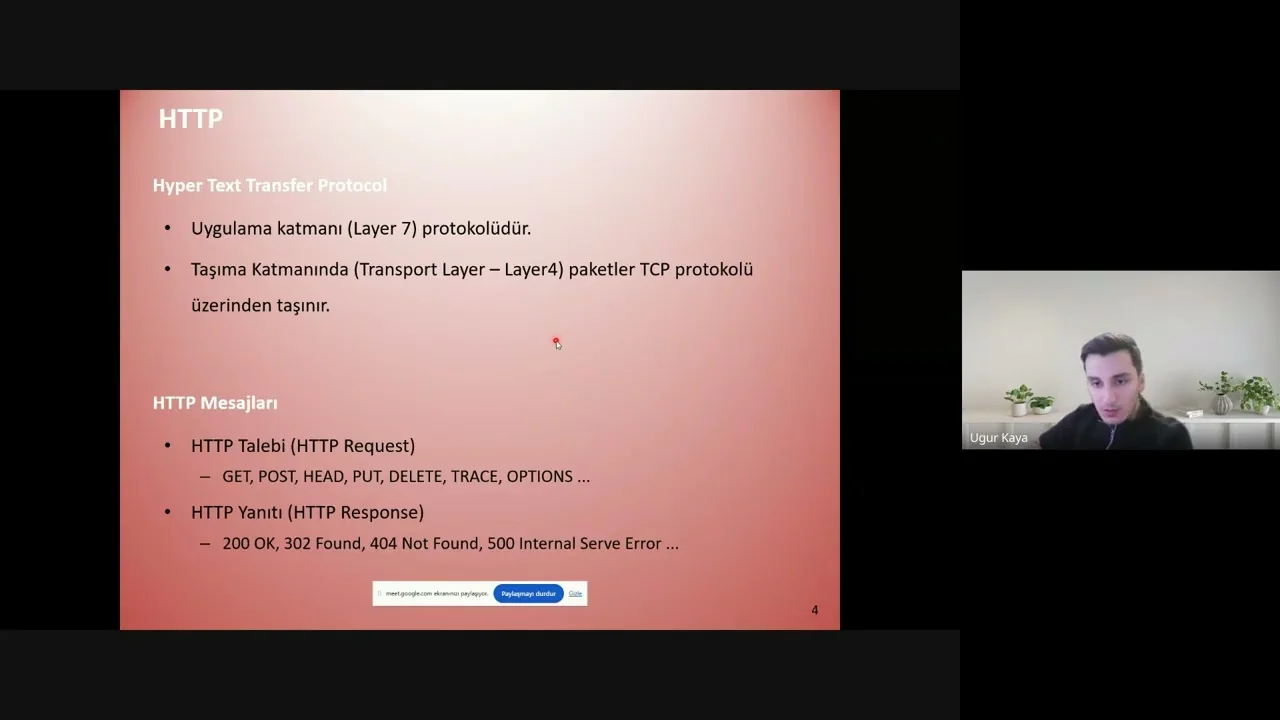 Sızma Testi: Web Uygulama Temelleri, URL Yapısı ve HTTP Protokolü