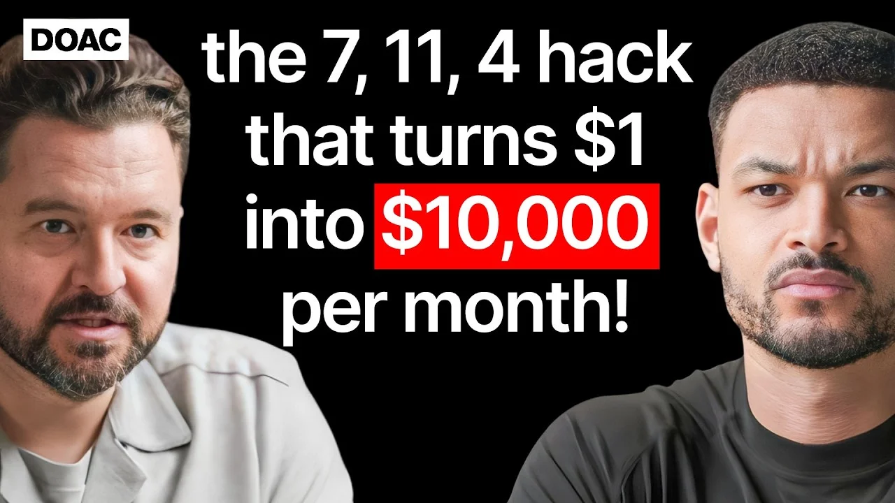 The 7-11-4 Hack and Other Entrepreneurial Frameworks with Daniel Priestley